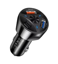 Polygold PG-88 55W Hızlı Araç Şarj Cihazı -Çift Çıkışlı Type-C ve USB