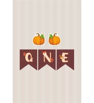 Orman Hayvanları *ONE Banner *Kalın Kağıt