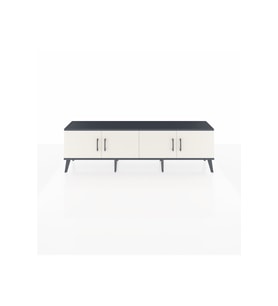 Arges TV Ünitesi 2 Raflı 4 Kapaklı 176x30x51 Antrasit-Aytaşı/Çam