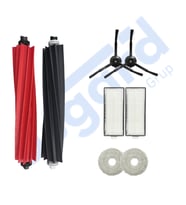Roborock Q Revo Master Uyumlu 1 Ana Fırça 2 Yan Fırça 2 Filtre 2 Mop