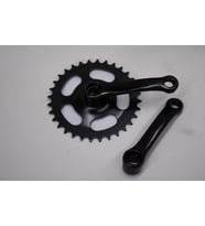 BMX BİSİKLET 32 T AYNAKOL KÖŞELİ MODEL SİYAH RENK BMX ORTA DİŞLİ