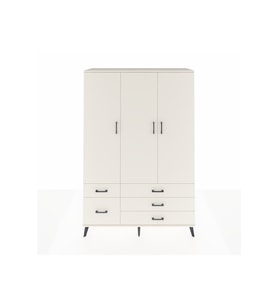 Hyperion Gardrop 5 Raflı 5 Çekmeceli Tek Askılı 132x44x195 Aytaşı-Aytaşı