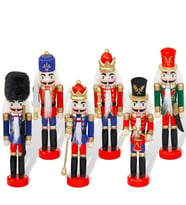 Kurşun Asker Ahşap Dekoratif Eşya 13 Cm 6 Lı Set