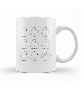 I'm A Programmer Cat Edition Orange Kedi Kupa Bardak Porselen