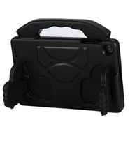 Apple iPad Air 1 Air 2 9.7 Kılıf Tutmalı Standlı Silikon Case A1566 A1567 A1474 (Siyah)