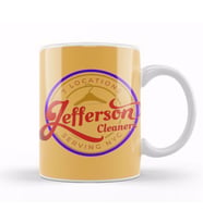 Jefferson Cleaners Kupa Bardak Porselen