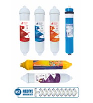 Piksel Aqua 14 Aşamalı Master Membranlı Gold Mineral Filtre Seti