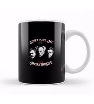Nietzsche Schopenhauer Cioran Portrait No Mistletoe Don't Kiss Me I'm A Misanthrope Philosophy Kupa Bardak Porselen