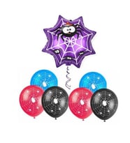 Cadılar Bayramı Örümcek Ağı Folyo Balon Set