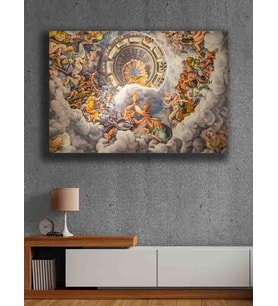 Koç stüdyo Modern tasarım kanvas tablo 50x70 (Çok Renkli)