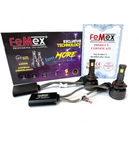 HIR2 9012 LED XENON LED HEADLİGHT FEMEX SUPER MORE CSP SUPERIOR ETI CHİPSET