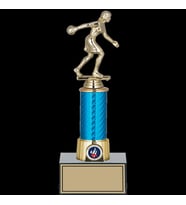 ODAK KUPA - Figürlü Kupalar - Bowling Kadın Figürlü Kupalar FG-005 B - 28 cm