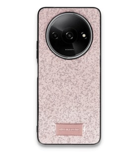 Redmi A3 4G Bright Simli Kapak - Pembe