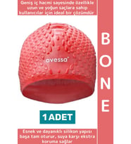 #Bone Su Sızdırmaz Esnek Yumuşak Silikon Havuz Deniz Yüzme Kulağa Su Geçirmez Büyük Beden Saç Bonesi