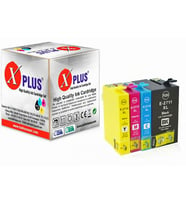 Xplus®Epson T2711 Serisi Uyumlu Yüksek Kapasite 4 Renk Muadil Kartuş Seti (Çok Renkli)