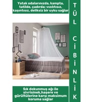 #Cibinlik Ev Çocuk Yatak Odası Kamp Tatil Sivrisinek Haşere Vızıltı Ses Önleyici Kaliteli Rahat Uyku