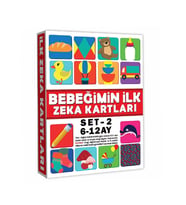 Mulvxurg  Urg02 2205 Eğitici Kartlar 6-12 Ay Zeka Kartları -Dıytoys (Mulvix)