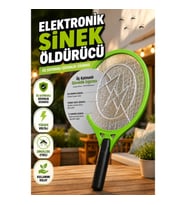 Elektronik Sinek Öldürücü Üç Katmanlı Güvenlik Izgaralı Taşınabilir Elektrikli Sineklik