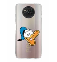 Xiaomi  Poco X3 Pro  Kamera Korumalı Kapak Donald Duck Tasarımlı Şeffaf  Kılıf