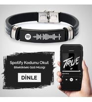 Kişiye Özel Spotify Ses İzi Bileklik