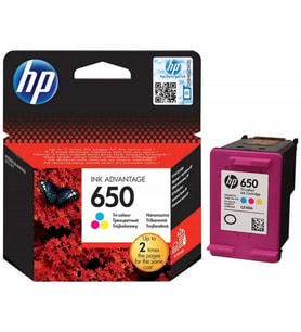 HP CZ102A No 650 3 Renkli Mürekkep Kartuşu