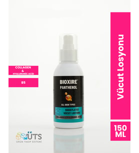 Bioxire® Panthenol Nemlendirici Losyon 150 ML: Günlük Cilt Bakımınız İçin İdeal