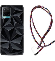 Vivo Y11S Y21S Y20 Y20S Y70 Kılıf Boyun Asklı Rasta Silikon Prizmalar 1782