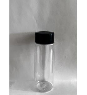 250ml Şeffaf Plastik Kolonya Şişesi, Boş Şişe, 50 Adet