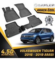 Volkswagen Tiguan Havuzlu Paspas 4,5D Sahler 2016 Sonrası
