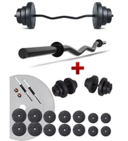 Ecgspor Z BAR Dambıl Seti ve Fitness Ağırlık Seti 85 KG