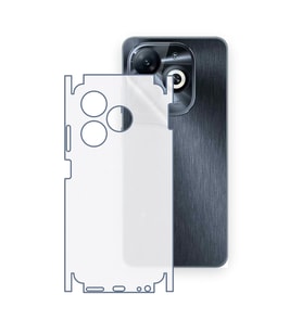 SChitec Infinix smart 8 pro Uyumlu Fullbody Arka Kaplama Hidrojel Koruyucu Film