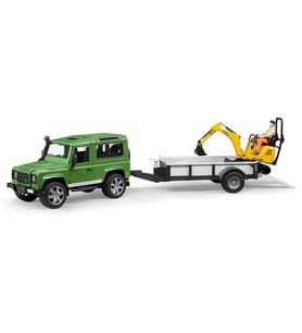 Land Rover Arazi Aracı Ve Jcb Kazıcı BR02593 NessiWorld