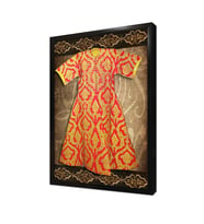 Osmanlı Kaftan Çerçeveli Mdf Tablo