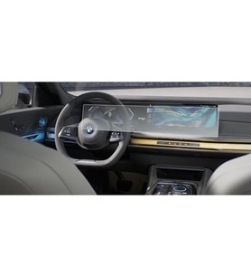 BMW i7 Mat Ekran Koruyucu Şeffaf Tam Kaplama Tek Parça