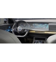 BMW i7 Mat Ekran Koruyucu Şeffaf Tam Kaplama Tek Parça