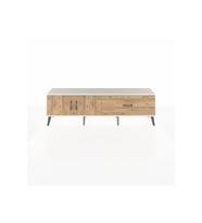 Arges TV Ünitesi Tek Raflı Tek Çekmeceli 2 Kapaklı 176x30x51 Aytaşı-Çam