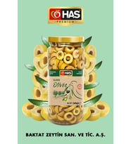 Dilimli Yeşil Zeytin 500cc