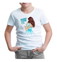 Annem ve Ben Erkek Anneler Günü Beyaz Çocuk Tshirt