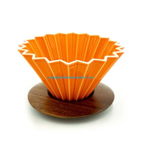 AHŞAP STANDLI DRIPPER -TURUNCU (ASD-20)