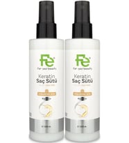 Fe Keratin Saç Sütü 200ML (2 Li Set)