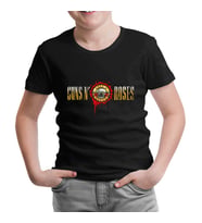 Guns N Roses - Drops Logo Siyah Çocuk Tshirt