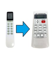 Kumanda Model No YKR-N 301E İle Uyumlu Klima Kumandası