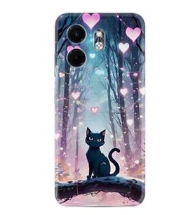 Infinix Hot 50i Kılıf Boutique Baskılı Resimli Love Cats Tree Pcode -050