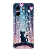 Infinix Hot 50i Kılıf Boutique Baskılı Resimli Love Cats Tree Pcode -050