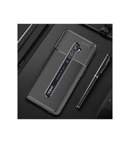Oppo Reno 2 Uyumlu Kılıf Zore Negro Silikon Kapak (Siyah)