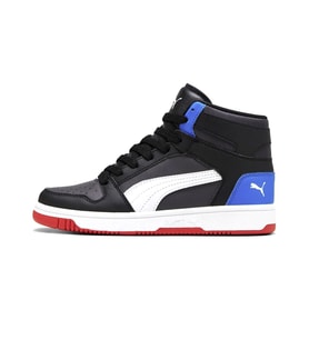 Puma Rebound Layup Sl Jr Sneaker Spor Ayakkabı Siyah Beyaz