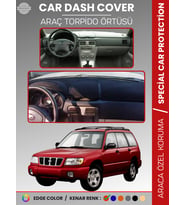 SUBARU FORESTER (1997-2002) Torpido Örtüsü Ön Göğüs Halı Torpido Koruma Tam Uyum Kaymaz UV Koruma