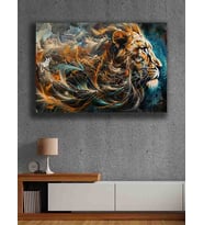 Koç stüdyo Modern tasarım kanvas tablo 50x70 (Çok Renkli)