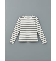 LCW Kids Siyah Bisiklet Yaka Kız Çocuk Tişört