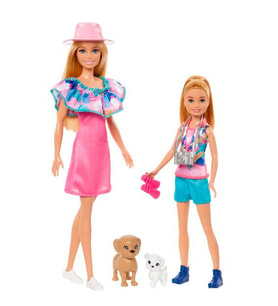 Barbie ve Stacie Kız Kardeşler HRM09 Lisanslı Ürün (Karışık)